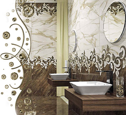 Designer Polished Glaze Tiles